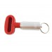 FixtureDisplays® 25pcs Red Peg Hook Locks Anti Sweep Theft Security Lock 18129-25PK